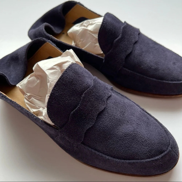 Lucky Brand Chennie Loafer Flats in Blue Womens Size  7.5 - Picture 3 of 11